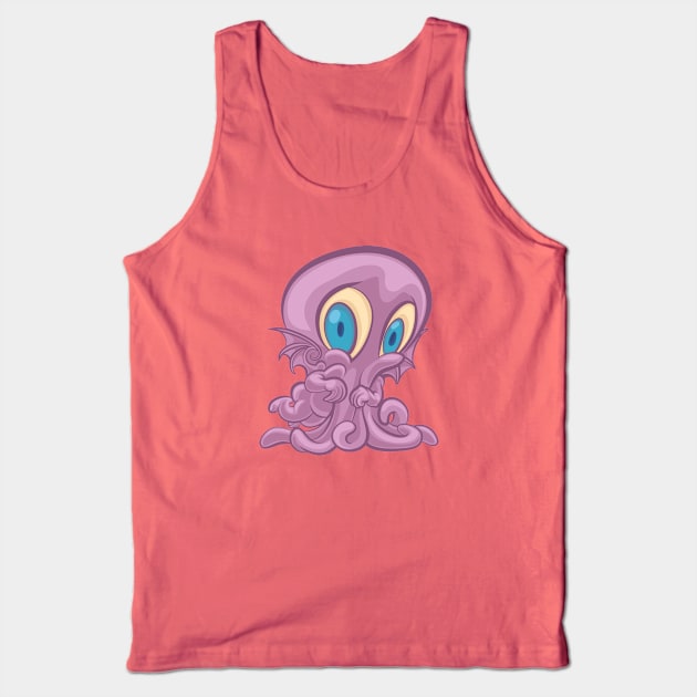 Cthulu Tank Top by majanation